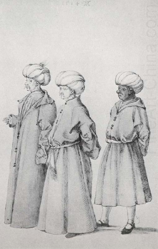 Three Orientals, Albrecht Durer